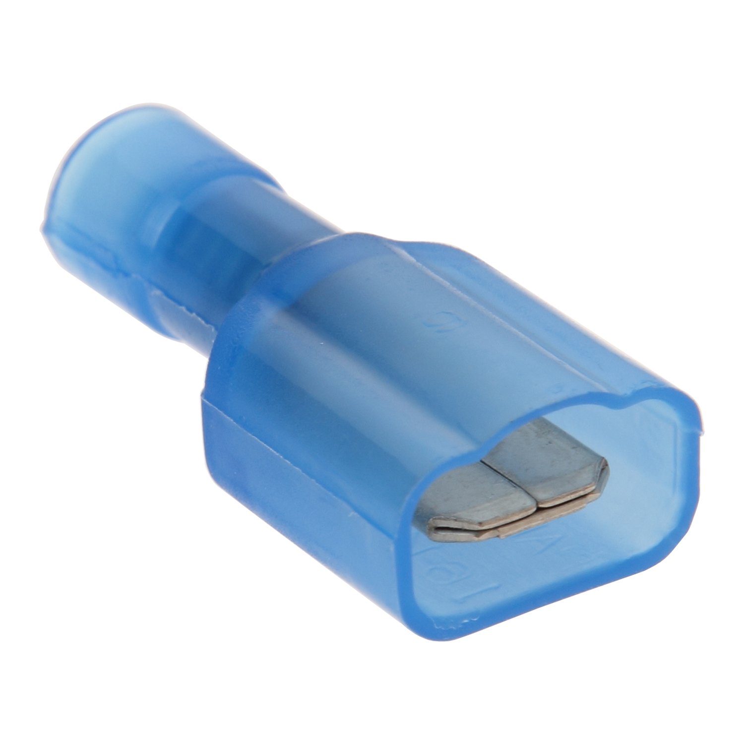 Panduit DNF10-250FIMB-Q Male Disconnect, Nylon Fully Insulated, Oversized Housing, 12 - 10 AWG, .250 by .032-Inch Tab Size, Butted Seam, Yellow (25-Pack)