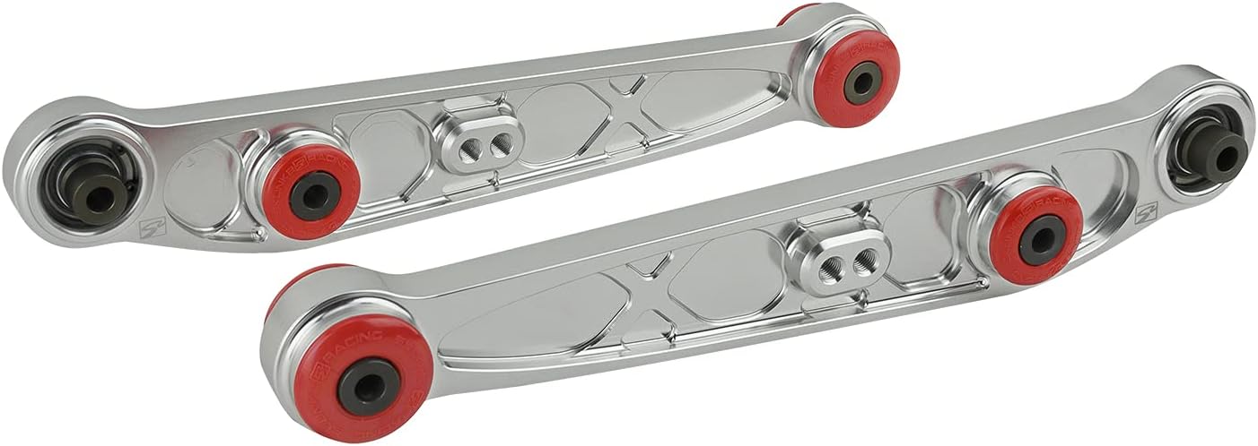 Skunk2 Racing 542-05-1105 Alpha Series Clear Anodized Rear Lower Control Arm