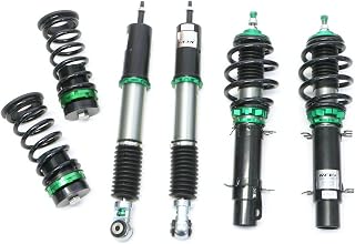 R9-HS2-032_2 Hyper-Street II Coilover Suspension Lowering Kit, Mono-Tube Shock w/ 32 Click Rebound Setting, Full Length Adjustable, compatible with Volkswagen Golf (MK4) 1999-05