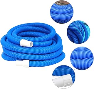 Swimming Pool Hose with Swivel Cuff, Swimming Pool Pipe, Ground Pools Vacuum Hose, Flexible Pipe for In Ground Pool, Garden Lawn Irrigation Accessories, with Flexible Vacuum Cleaning Filter