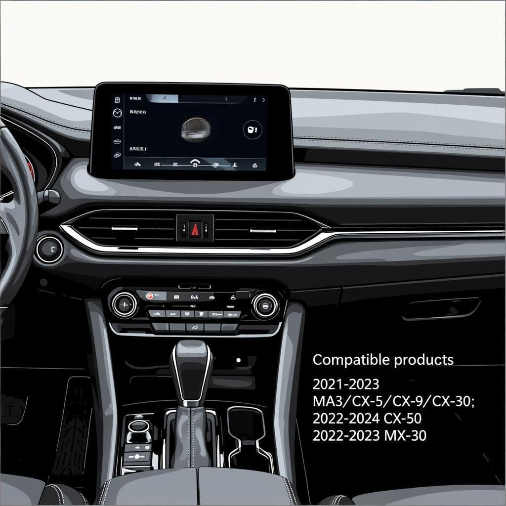 The Updated map of The General Navigation sd Card is Compatible with Plug-and-Play map Recovery for CX-5, CX-9, 2021-2023, 2022-2024, CX-50, 2022-2023 and MX-30