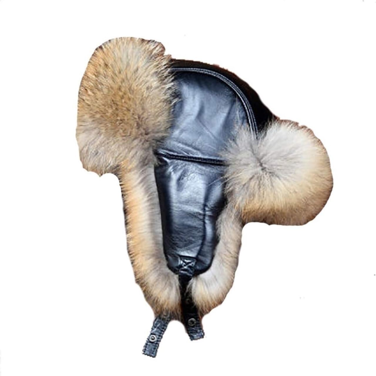 Zimowa Czapka Czapka Unisex Ciepłe Grube Czapki Zimowe Nauszniki Czapka Myśliwska Czapka Na Zewnątrz Czapka Damska Męska (Color : B, Size : 59cm)
