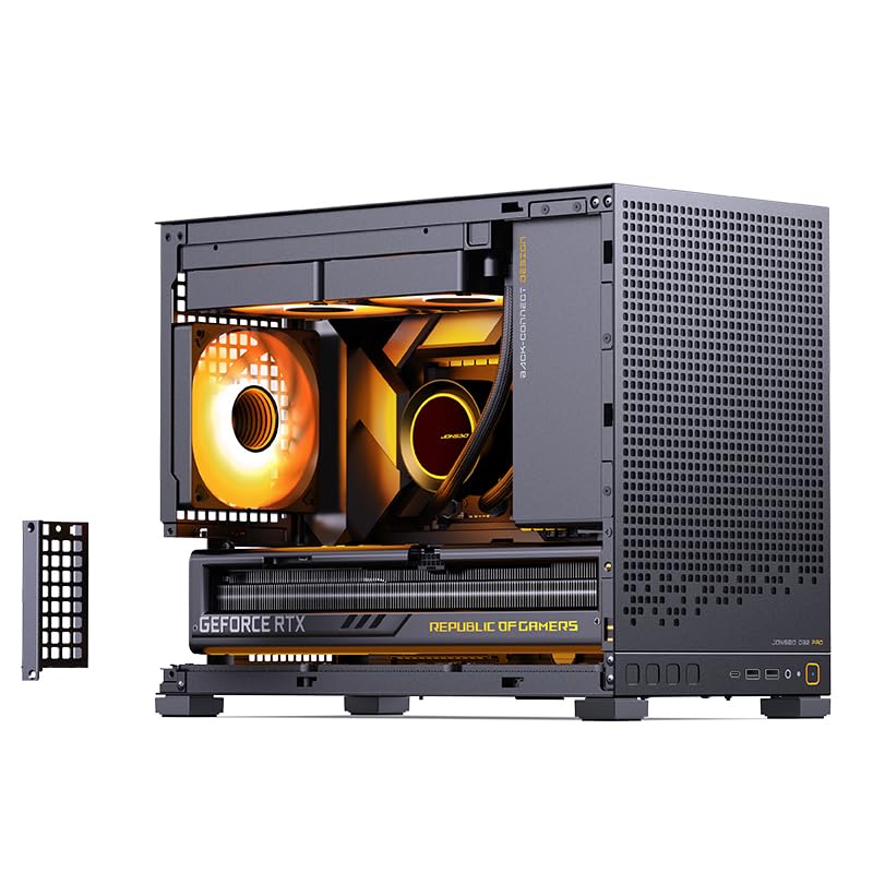 Amazon.co.jp: JONSBO D32 PCケース M-ATXケース (D32 PRO-ブラック