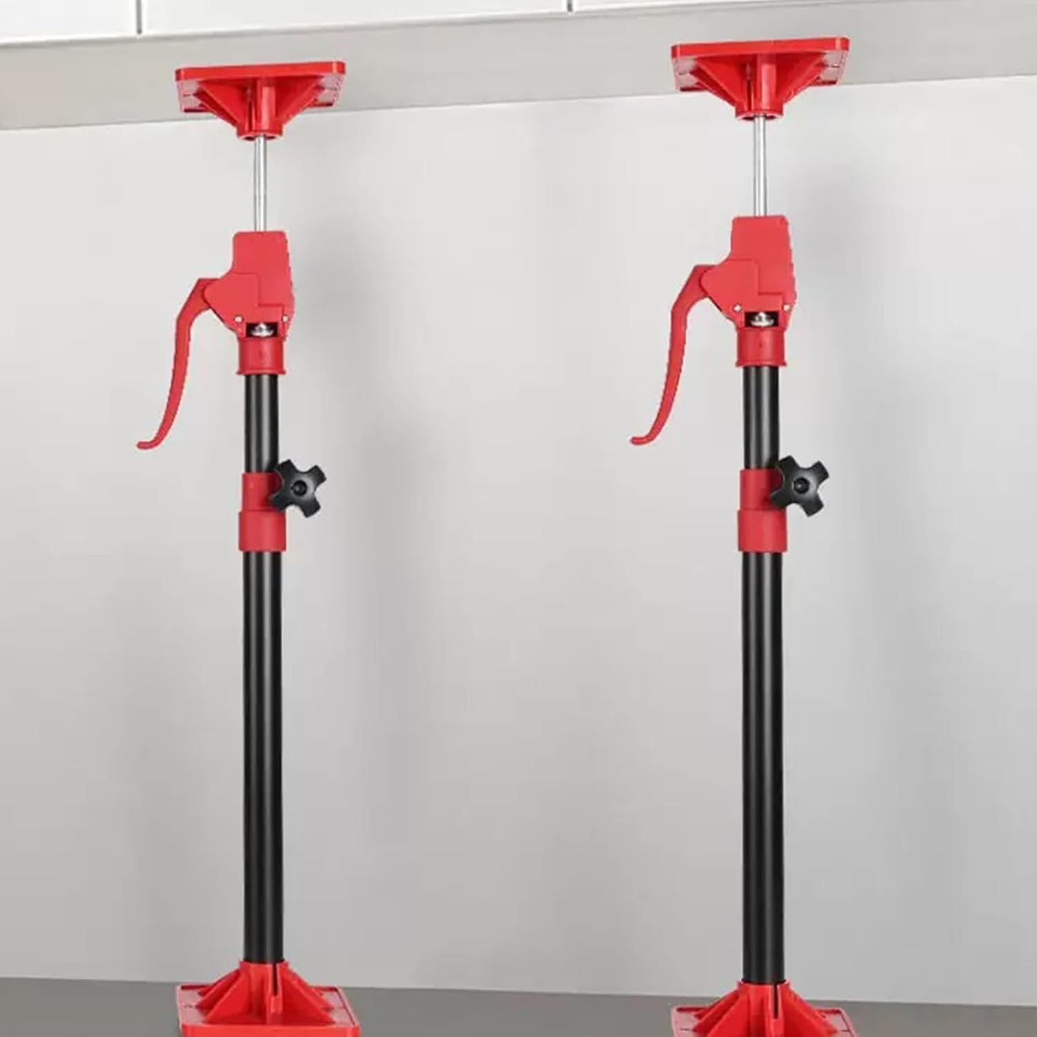 Tool Less Mounting Systems for Elevated Cabinets Height Adjustable Metal Bracket Kitchen Bathroom Application Secure Cabinet Mounting Bracket