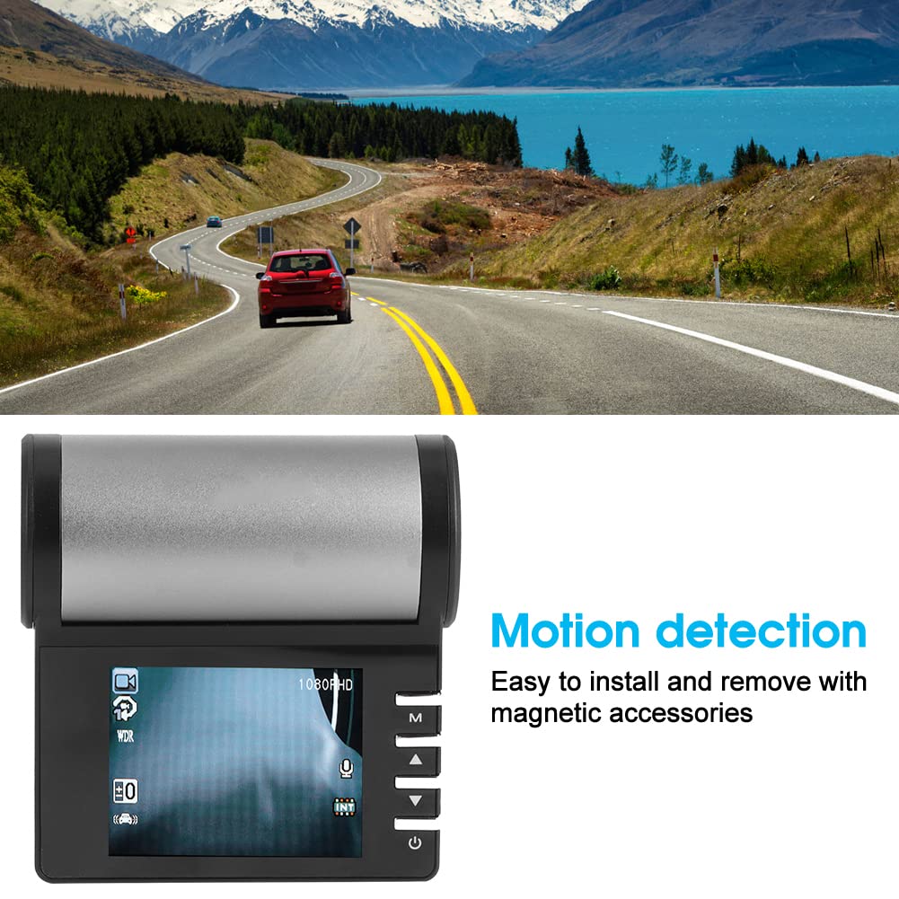 Dash Cam Anytek H1 IPS da 2,0", anteriore e posteriore, doppia | Display IPS con doppia registrazione anteriore e posteriore per la guida quotidiana