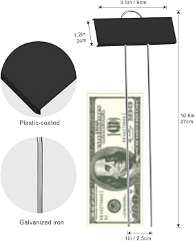 Amazon.co.jp: 30ピース、金属植物ラベル、耐候性ガーデンマーカー、再