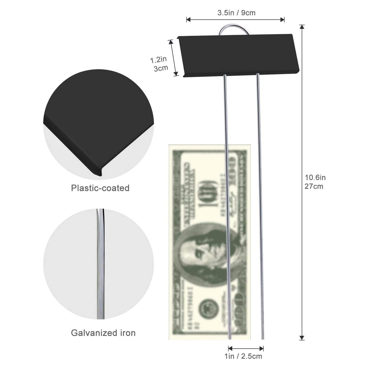 Amazon.co.jp: 30ピース、金属植物ラベル、耐候性ガーデンマーカー、再