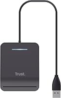 Trust Primo DNI intelligenskártya-olvasó USB, 100 cm kábel - fekete 6