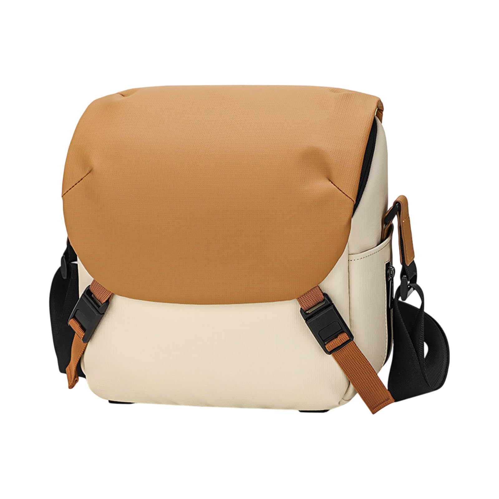 Elegante borsa a tracolla per fotocamera a contrasto con tasche multiple per fotografi e appassionati di attività all'aria aperta Borsa per fotocamera da viaggio