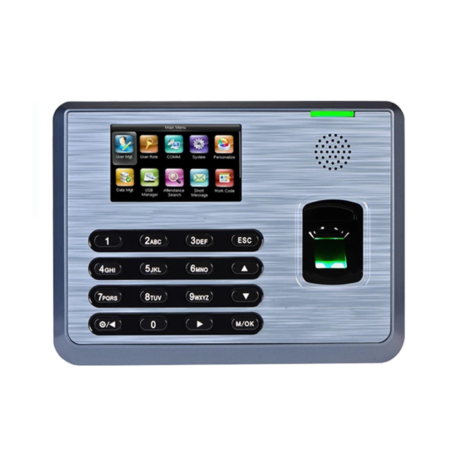 Marcar en la máquina, Lector de huellas dactilares biométrico con pantalla táctil 3 pulgadas for control asistencia(TX628 IC)