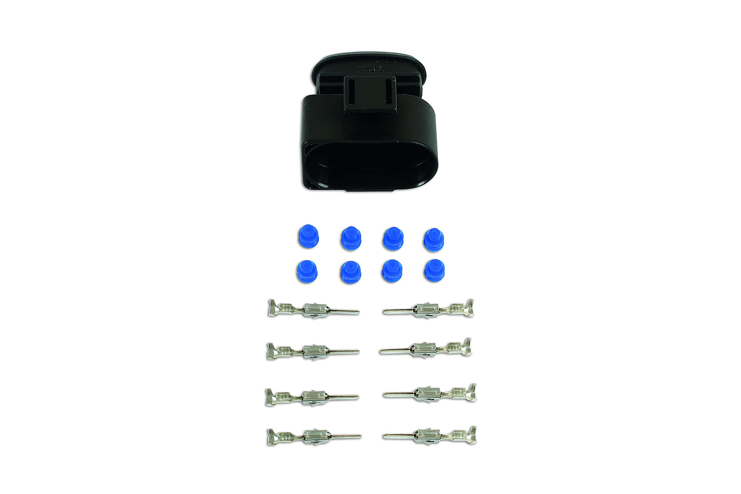 CONNECT 37385 Electrical Male Connector 2.8mm 8 Pin Kit 85pc For VW Vehicles