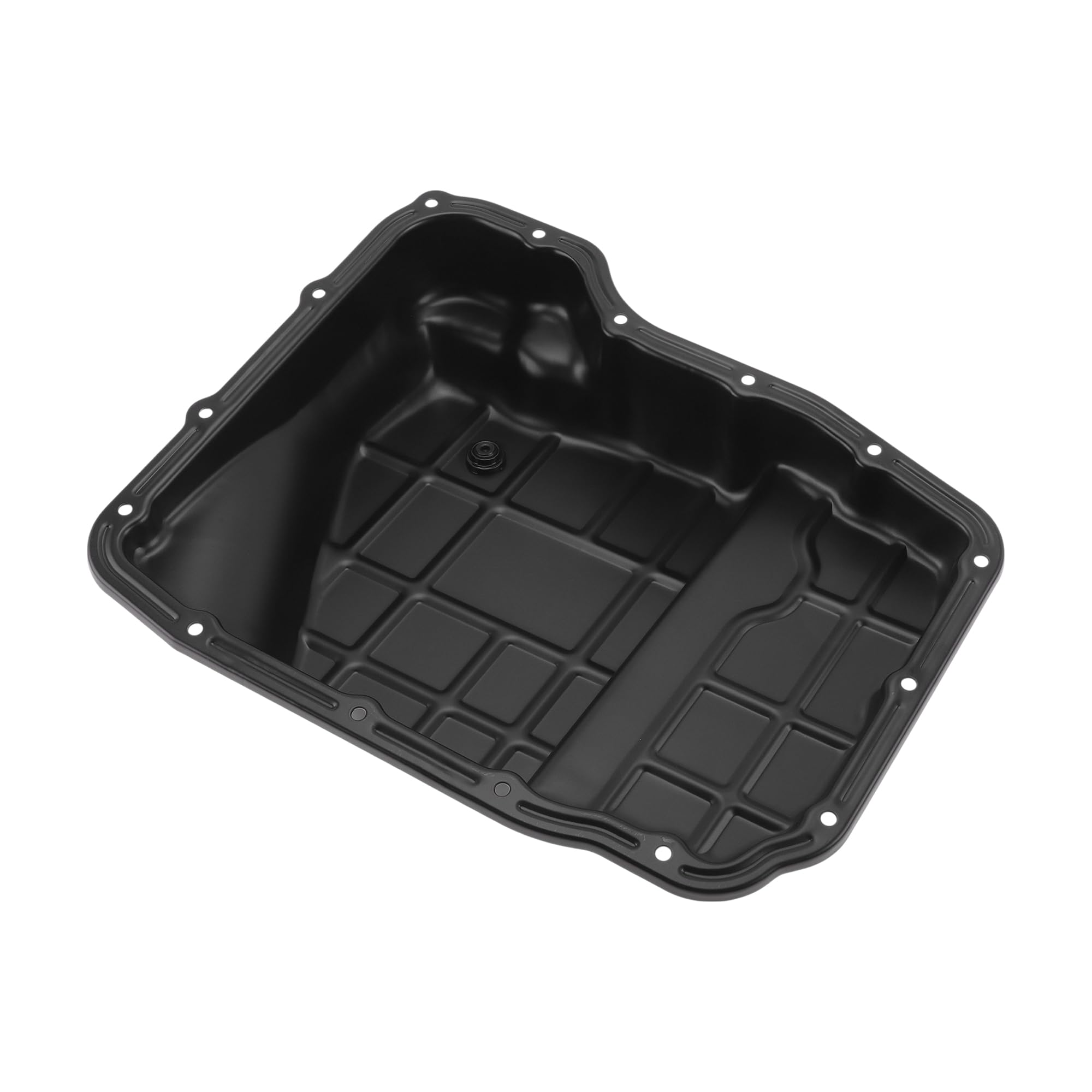 No.4799607/5013681AA/68065923AA/6806592AA Coppa dell'olio del motore Coppa dell'olio del cambio per Dodge per Ram 1500 2002-2010 Lega di alluminio Nero