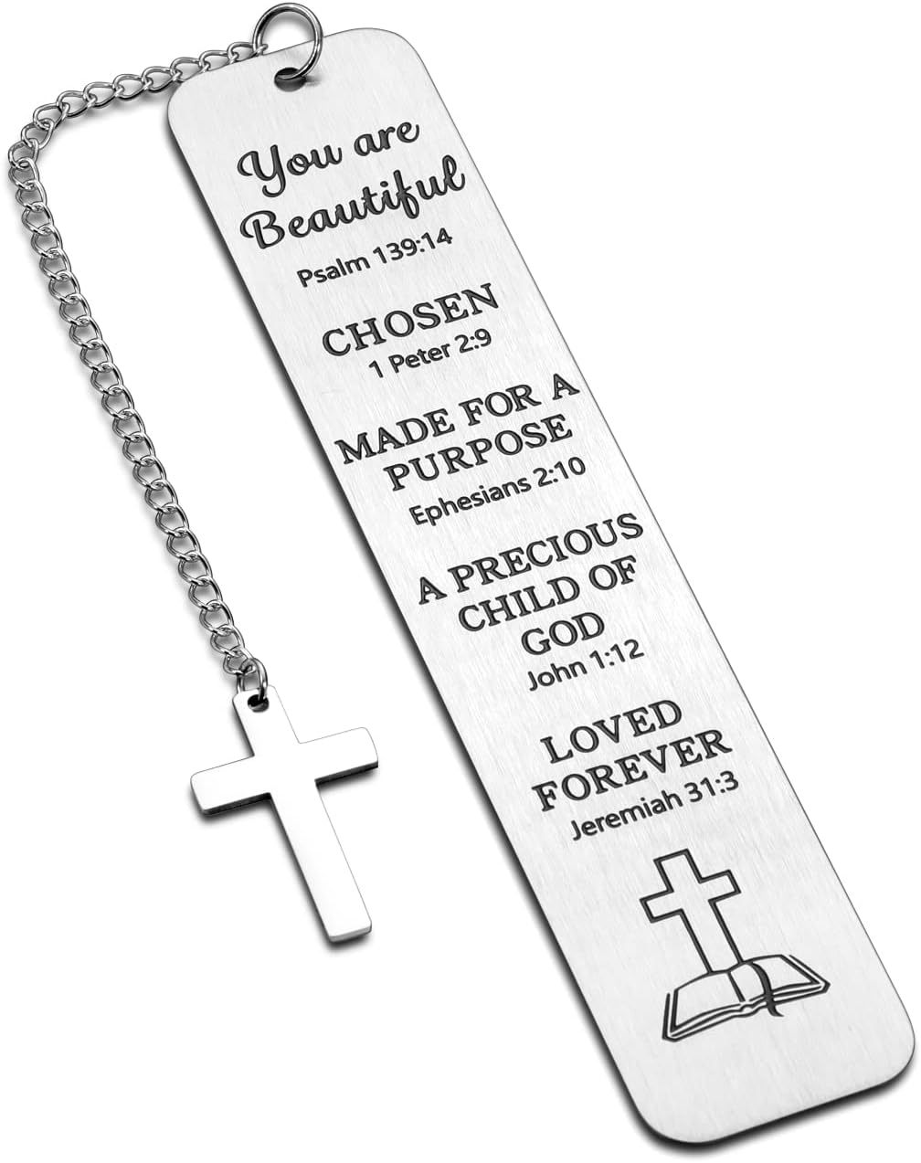 Easter Christian Bookmarks Gifts for Women Cross Bible