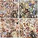 Boutihao 400 Pcs Carta Decorativa Vintage,Carta Decorativa Album,Adesivi Decorativi Diari,Può Essere Utilizzato Per Adesivi Album Fotografici, Artigianato,Lettere,Diy,Il Computer Portatile