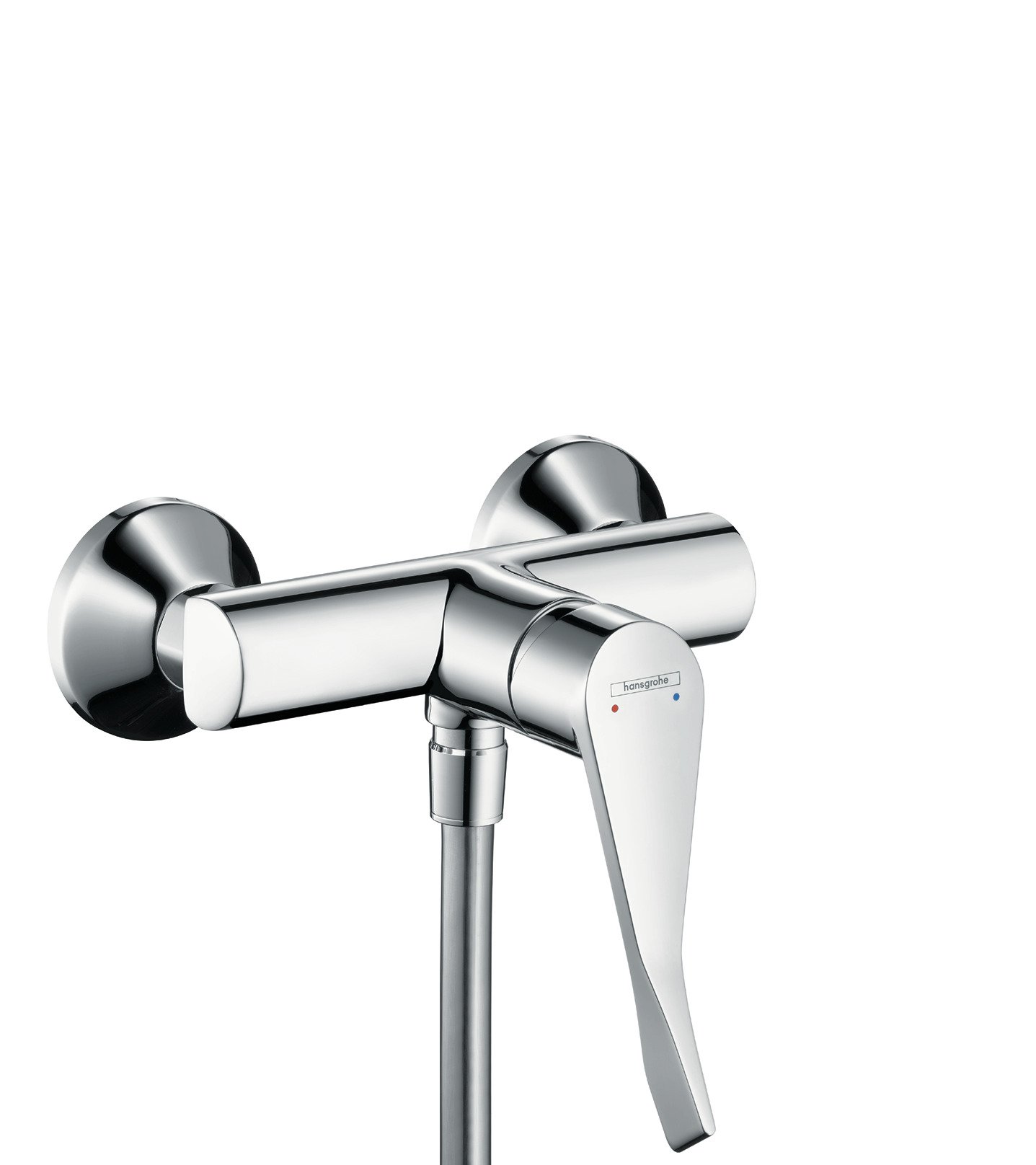 hansgrohe Focus Care Aufputz Duscharmatur, für 1 Funktion, Chrom