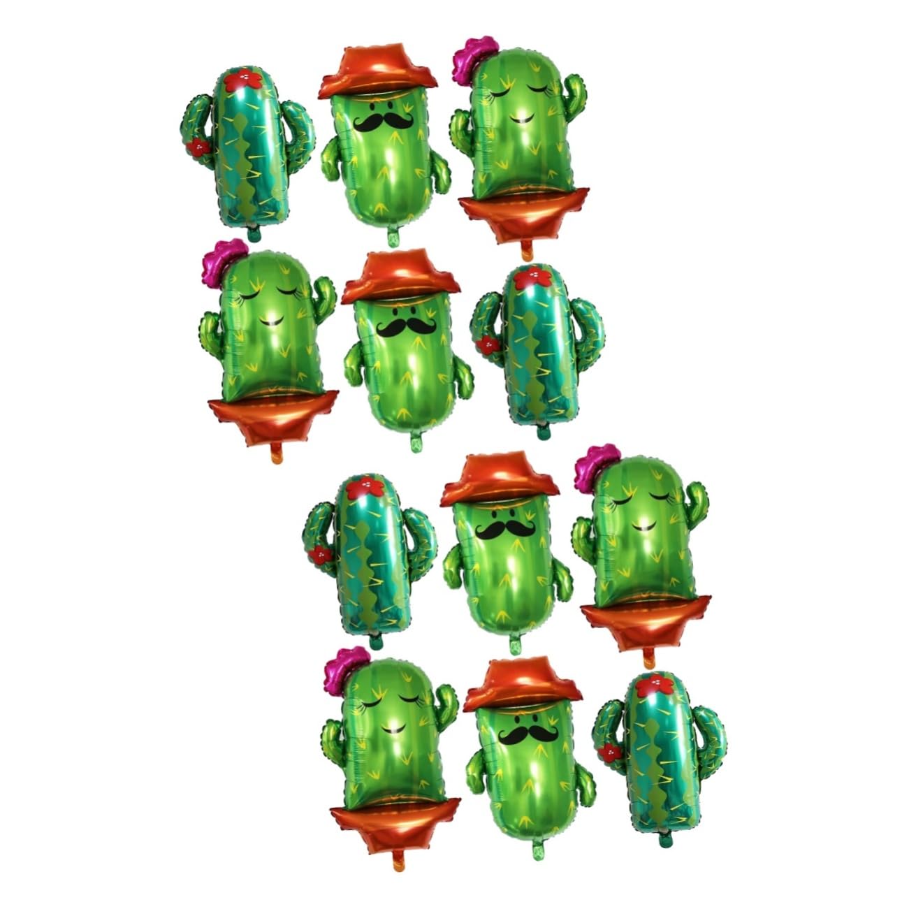 VICASKY 12 Uds Globo De Cactus Gigante Globos De Cactus Decoraciones De Fiesta Decoraciones De Boda Globos De Piscina Suministros De Fiesta De Cinco De Mayo Decoraciones De Cumpleaños De