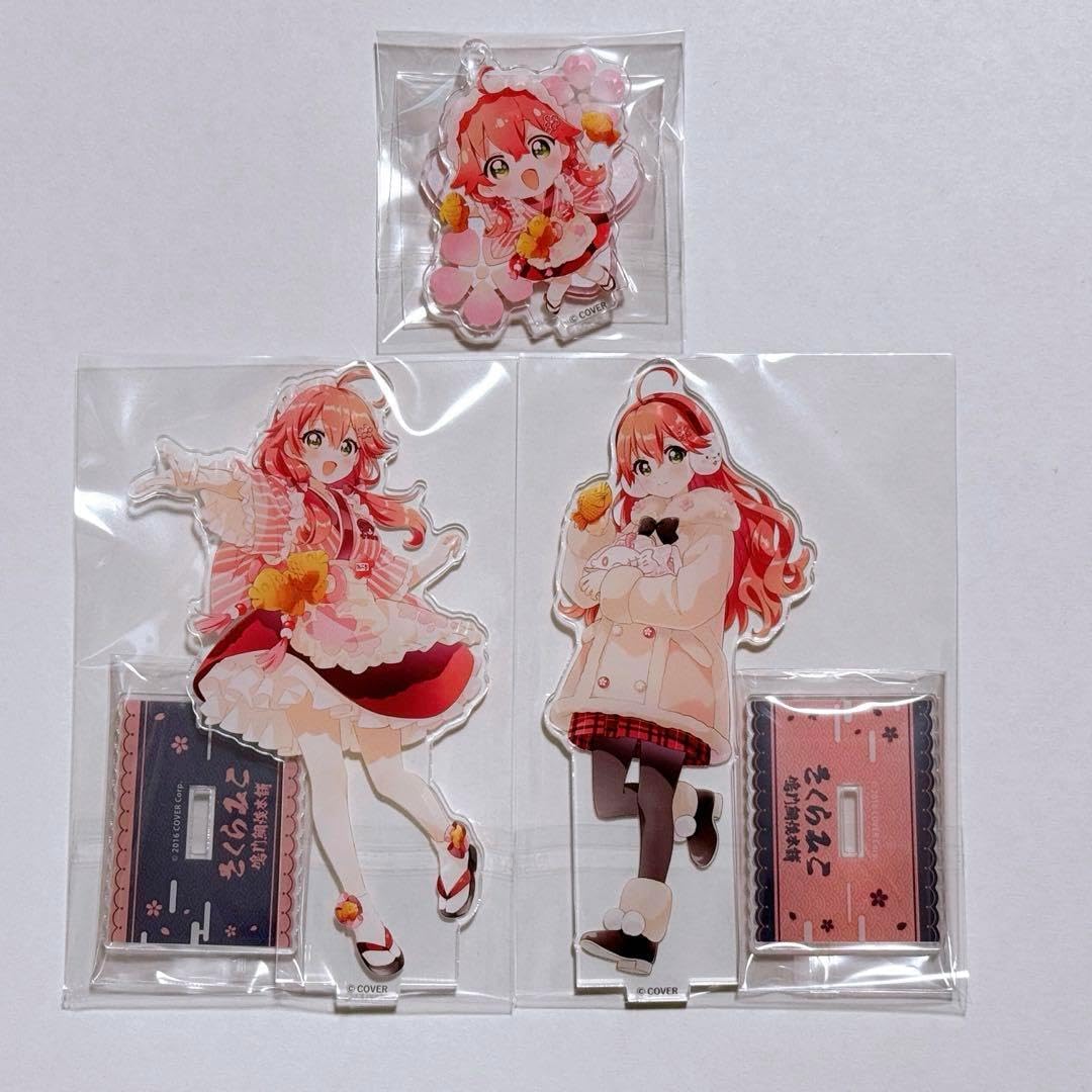 さくらみこ アクリルスタンド/色紙/缶バッチ等 さくらみこ × スシロー アクリルスタンド 缶バッジ - メルカリ