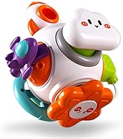 inzerwudi Montessori Busy Board Cube Sensory Toys for Toddlers 1-3 - Travel Activity Toys for Babies 6-18 Months Boys Girls