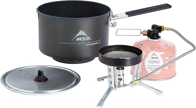 MSR WindBurner Group Windproof Camping and Backpacking Stove and Cookware System
