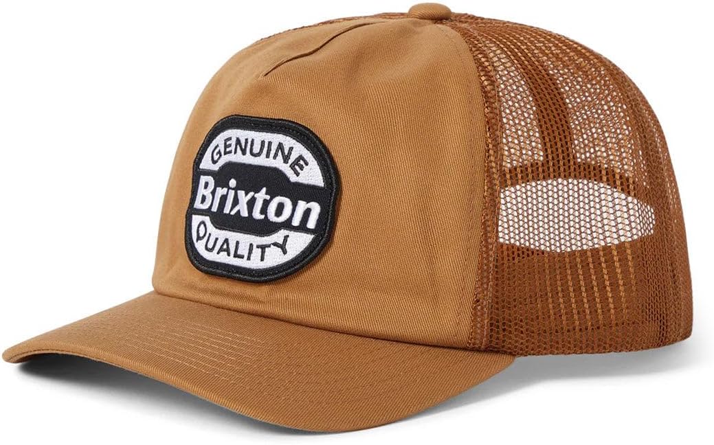 Brixton Keaton Mp Trucker Hat - Washed Copper/Washed Copper