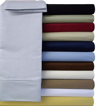 Solid Black Queen Size Microfiber Attached Waterbed Sheets with Pole Attachment. Pole not Included