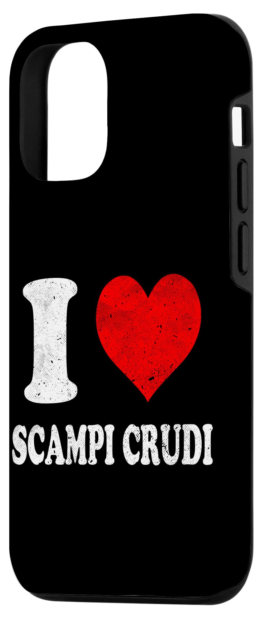 iPhone 12/12 Pro I Love Scampi Crudi Vintage Case - Image 2