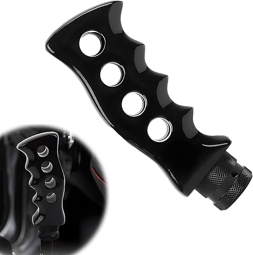 1 kit de punta de cambio de engranajes de transmisión manual para automóvil, mango de agarre de cuchillo, perilla de palanca de cambios, varilla de