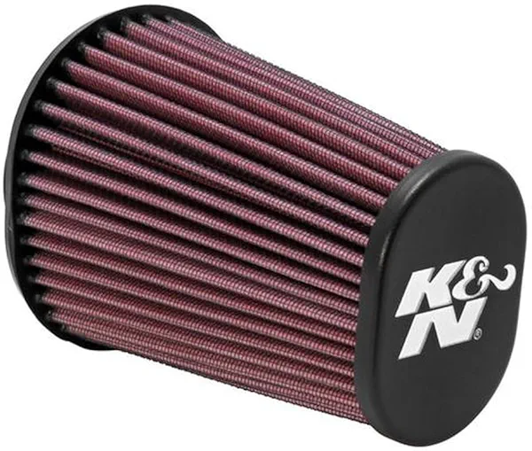K&N High-Flow Original Lifetime Universal Clamp-On Air Filter: High Performance, Premium: Flange Diameter: 2.4375 In, Filter Height: 6 In, Flange Length: 0.625 In, Shape: Oval Straight, RE-0960