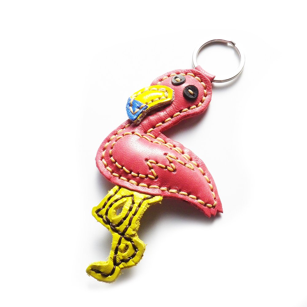 Amazon.co.jp: ハンドメイド リメイク 本革 レザー キーホルダー 雑貨