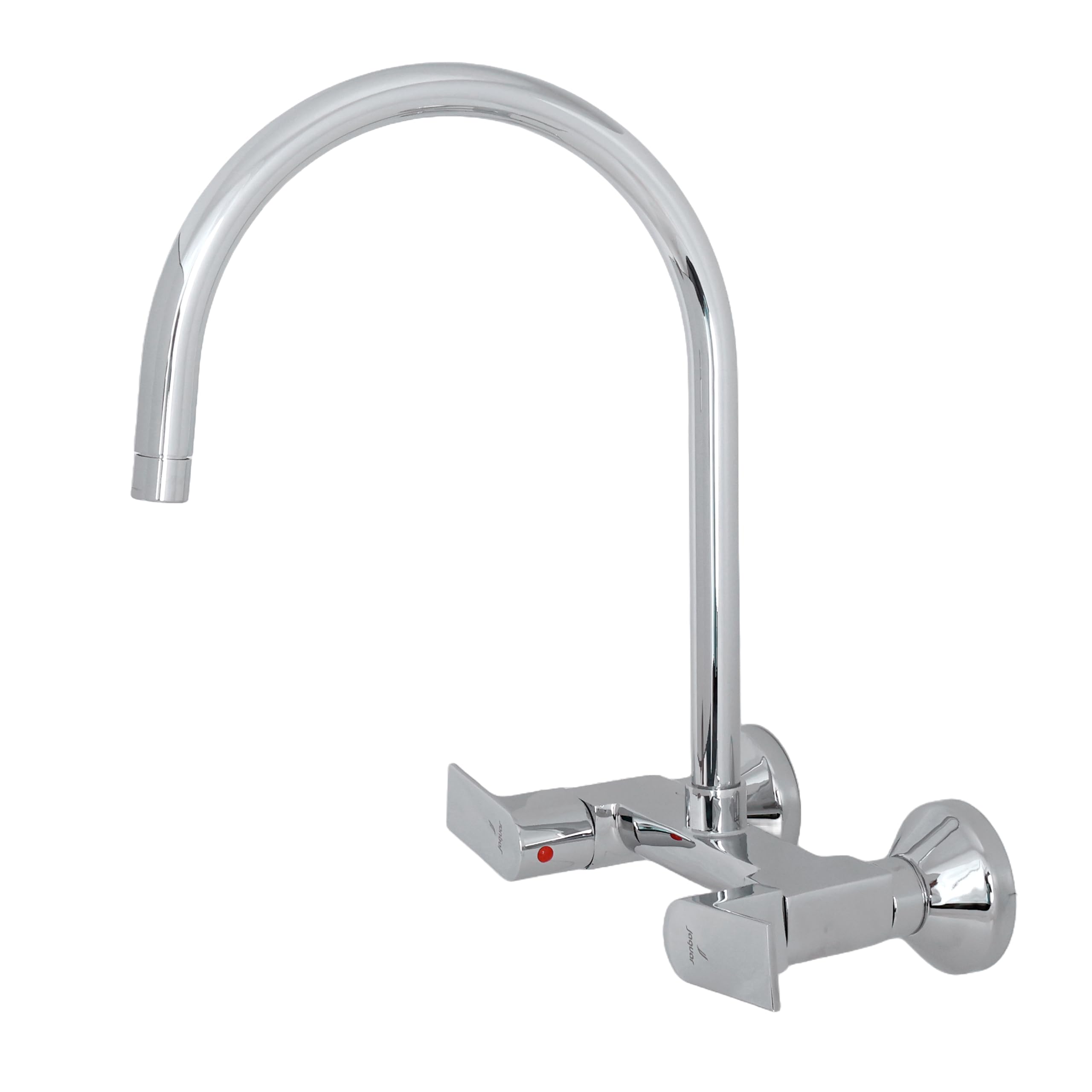 Jaquar LYRIC Series Wall Mounted Swinging Spout HOT and COLD SINK MIXER (Chrome) | TWIN SIDE LEVER, Brass Body Water Tap/Faucet/Cock for Bathroom/Kitchen Wash Basin | LYR-CHR-38309 (B0CN9DX9J8) Amazon Price History, Amazon Price Tracker