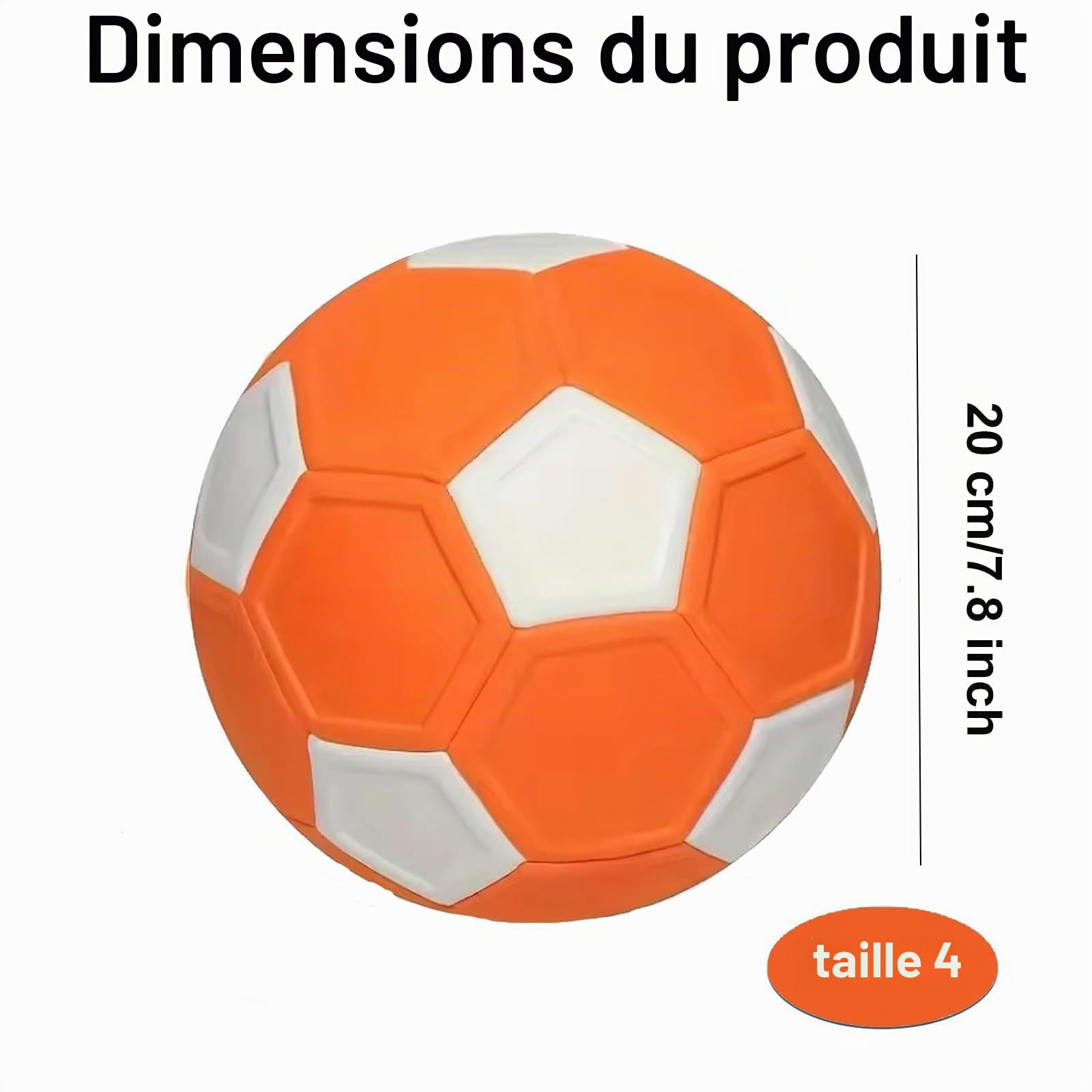 Ballon de Football Courbe,20cm Curve Ballon de Foot Enfant Balle Foot | Courbe et Swerve Ballons de Foot a effet Ballon d'entraînement pour Football Ballons Incurvé pour l'intérieur et l'extérieur