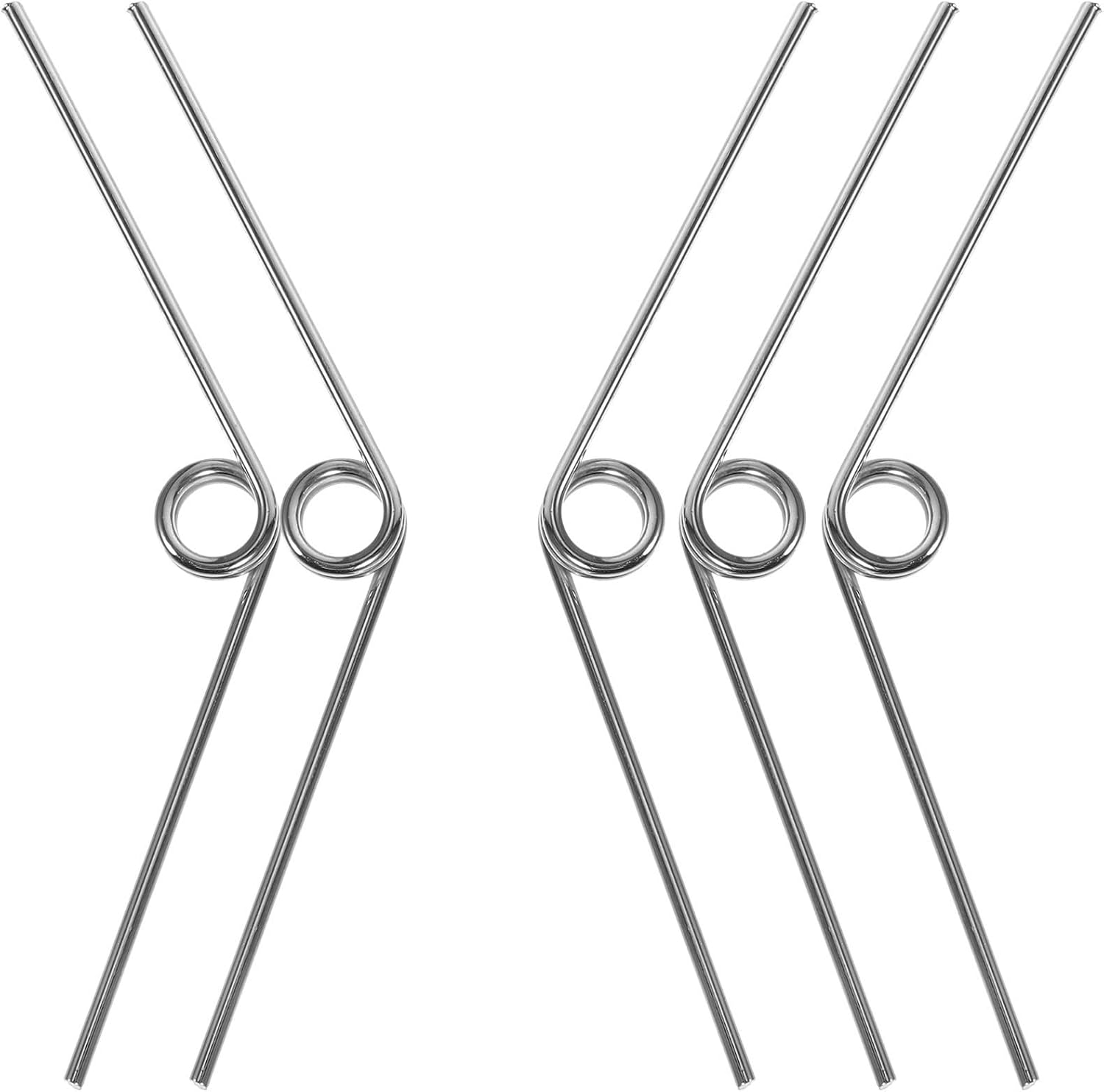 DOITOOL Replacement Springs for Secateurs Made of Stainless Steel Pack of 5 Compression Spring Garden Shears for Most Garden Shears Compact and
