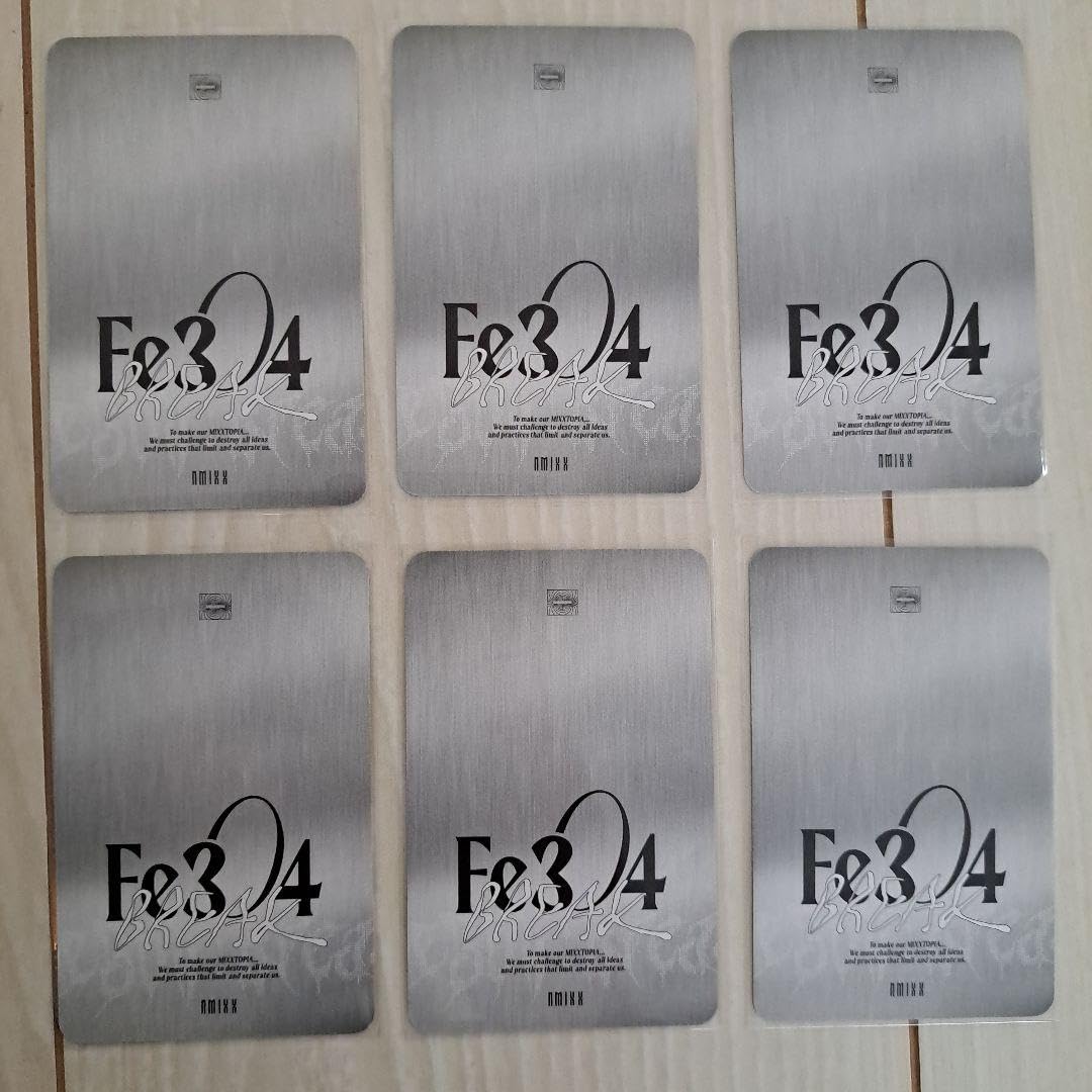 Amazon.co.jp: NMIXX Fe3O4 : BREAK limted ver. トレカ セット : おもちゃ