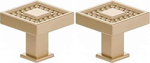 Richelieu Hardware BP87953333CHBRZ - Pomo metálico de transición, 1 unidad (paquete de 2), bronce champán