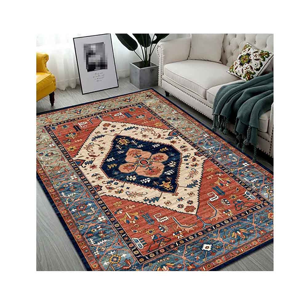 Tapis persan traditionnel au motif oriental pour réchauffer la maison