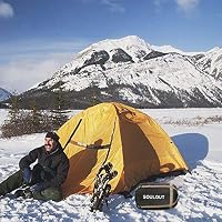 SOULOUT Schlafsack 3-4 Jahreszeiten - Winter Schlafsack Wasserdichter Leichter Deckenschlafsack für Camping, Reisen und Outdoor-Aktivitäten -Ideal für Erwachsene und Kinder - 220 x 83 cm – Ansicht 7