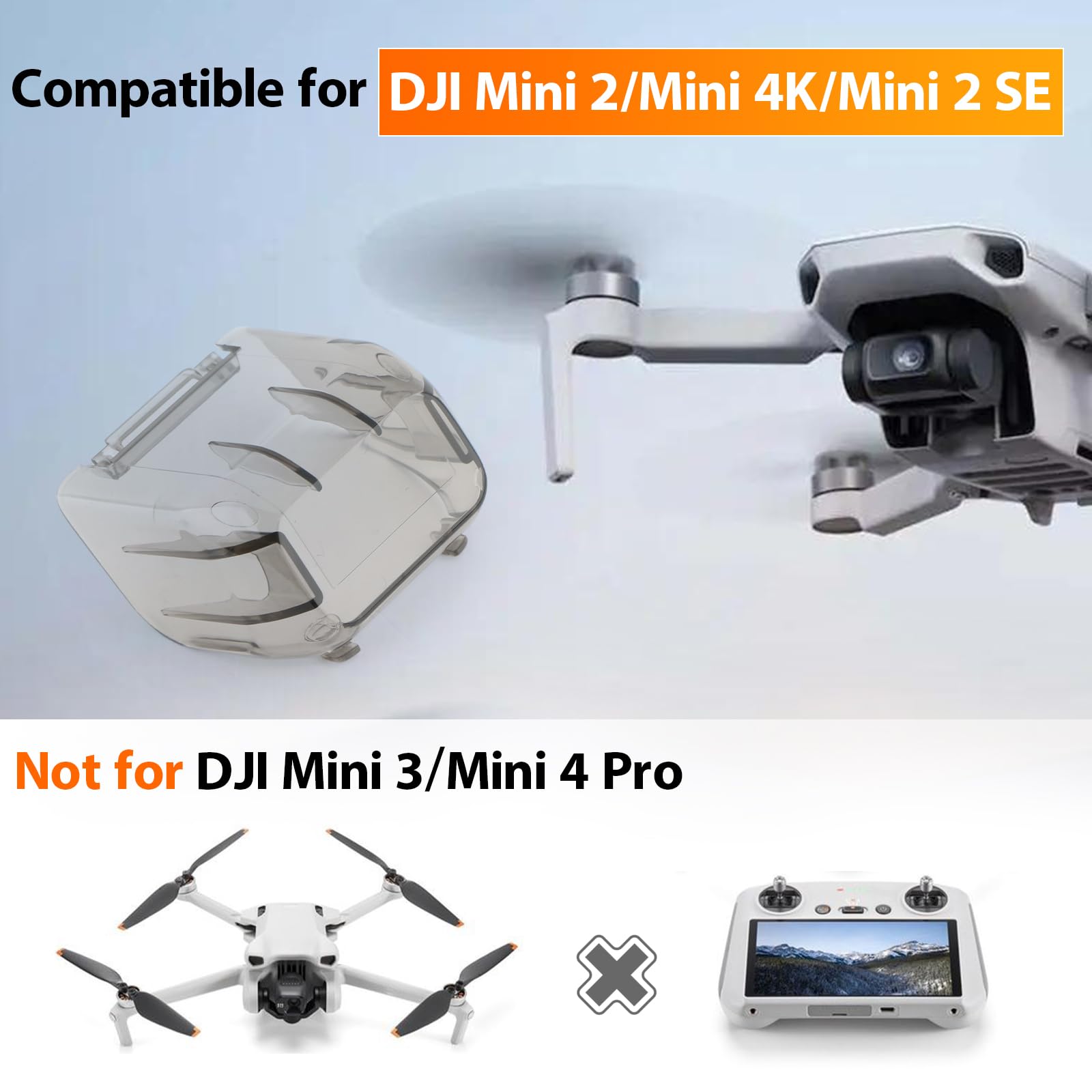 Gimbal Protector per DJI Mini 2/Mini 4K/Mini 2 SE Copertura Dell'obiettivo per DJI Mini 2 Gimbal Camera Cover Case Copriobiettivo Cardanico Camera Protective Cover cap XX