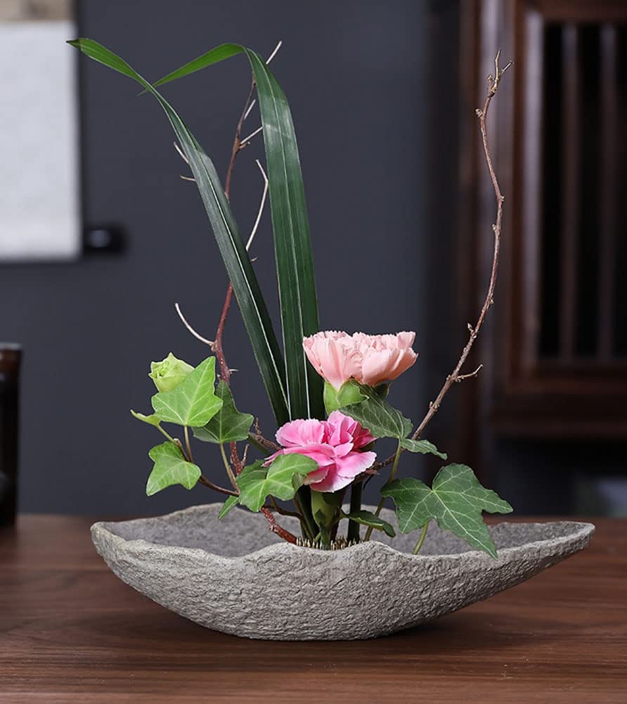 Amazon.com: Japanese Ceramic Ikebana Flower Vase Flower Arranging