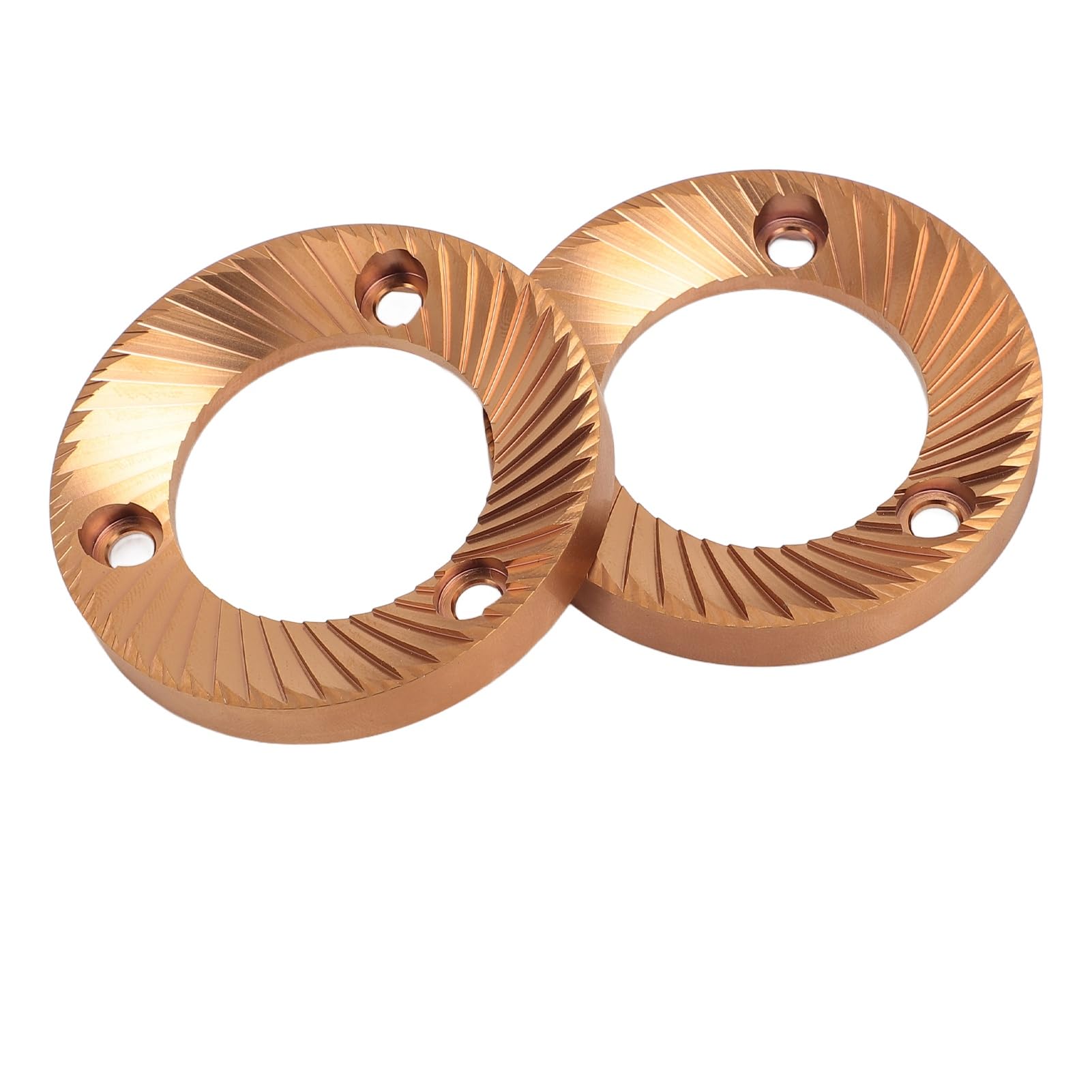 Sxhlseller Molinillo de café de Acero de con Fresa Plana para una Excelente Experiencia de Preparación para Ceado E37J, Compatible con Fellow Ode, Paquete de 2