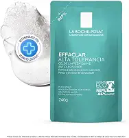 La Roche-posay Effaclar Gel Alta Tolerância. Limpeza Facial. Limpa a Pele Suavemente Reduzindo a Oleosidade e Eliminando o Brilho. Pele Oleosa e Sensível. Caprylyl Glycol, Glicerina, PCA de Zinco.