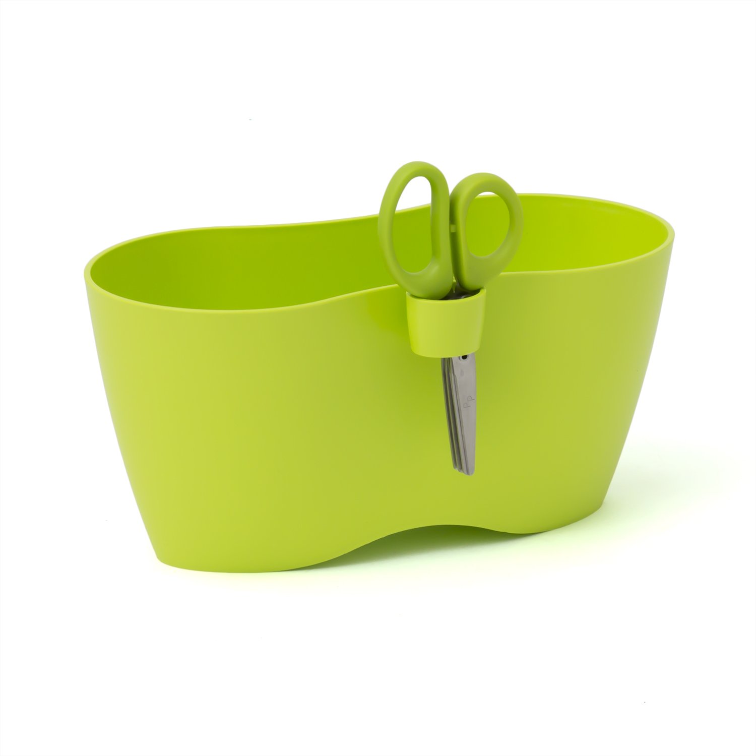 Prosper Plast DLD250-389U 25 x 12 x 12 cm Limes Dublo Flowerpot - Lime