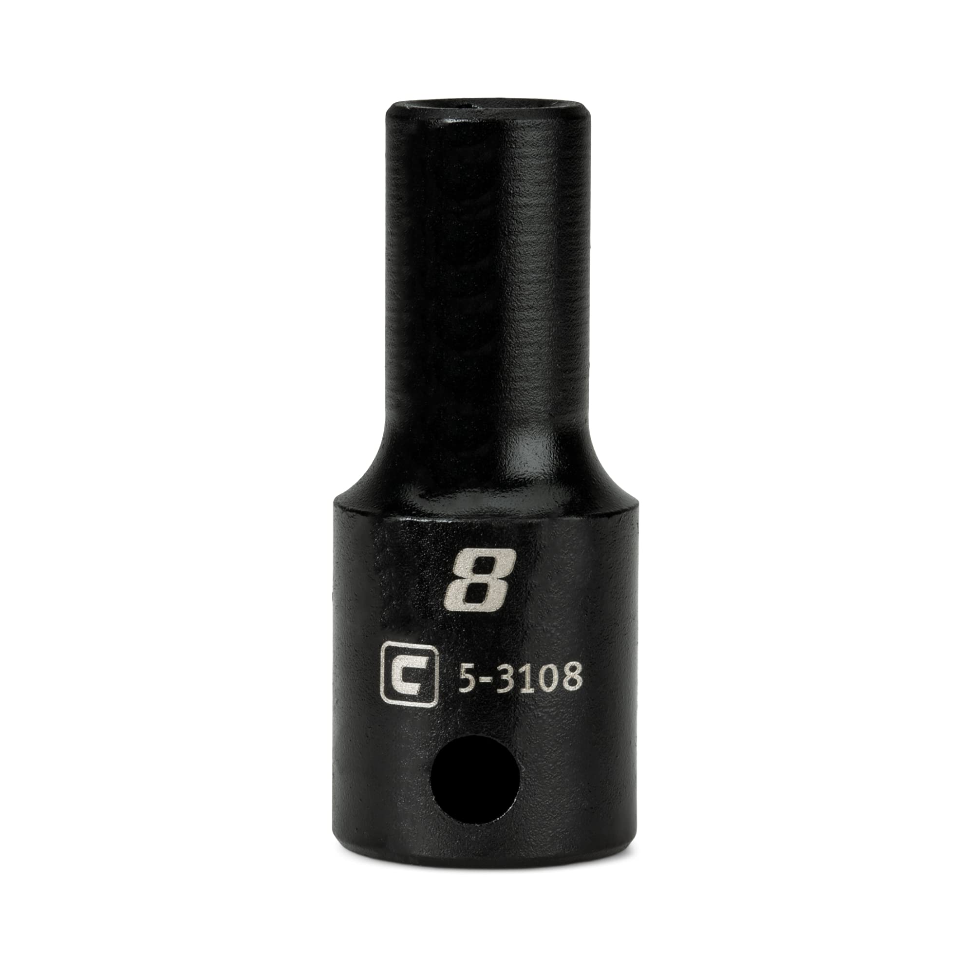Capri Tools 3/8 in. Drive 8 mm Semi-Deep Impact Socket