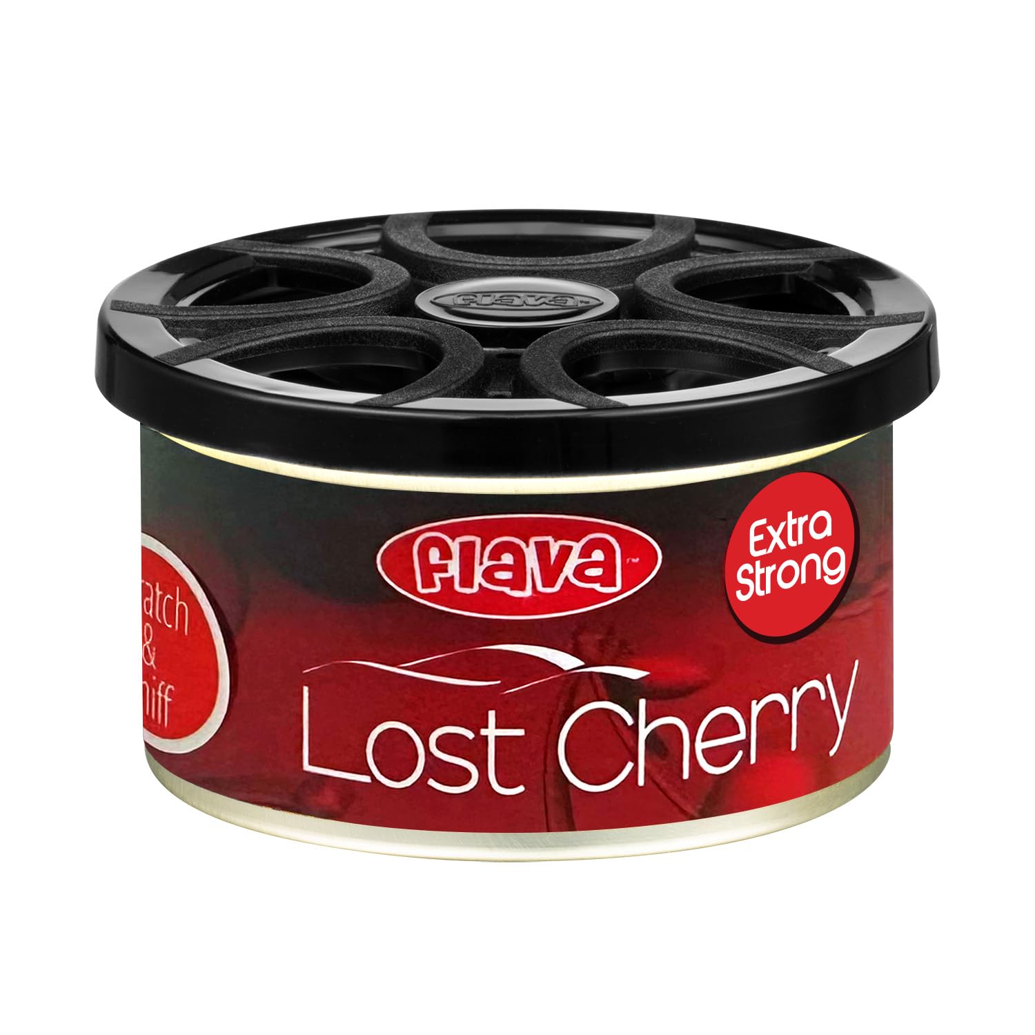Flava Lost Cherry Couture Car Air Freshener Spray Turbo Can – Strong, Long Lasting Odour Eliminating Cherry Air Freshener Spray – Essential Car Accessories for Men and Women – 400ml, 4 Pack — view 55