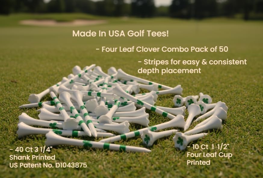 Miniatura 4 de NorthPointe Juego de 50 camisetas de golf de plástico, incluye (40 unidades) camisetas de golf de plástico de 3 pulgadas + (10 unidades) 1