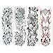 Produktbild BigForest 4 Sheets Fashion Extra Large Temporre Ttowierung / Temporary Tattoo, Full Arm Paper Transfer ArtWear Tattoo / Tattoo Sticker (Set H)