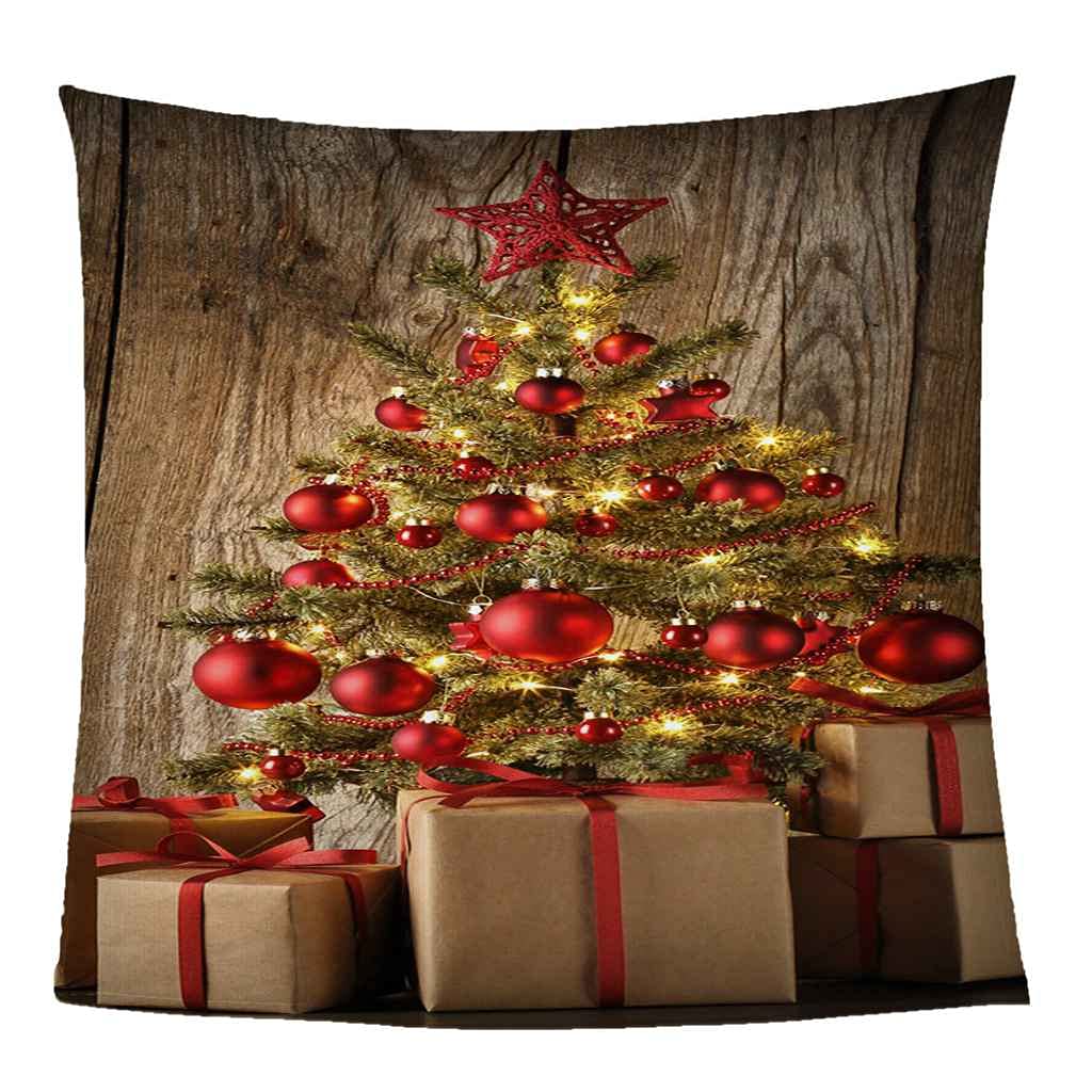 Couverture polaire sapin de Noël rouge, le cadeau idéal pour l'hiver