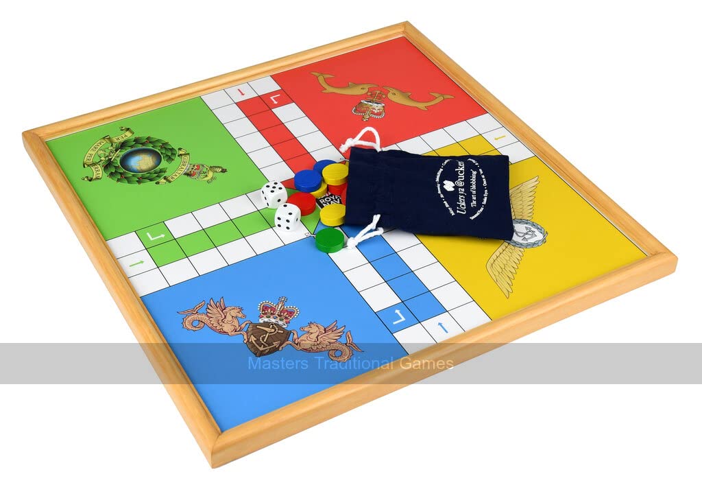 Wooden Uckers Game - Royal Navy Edition, One Colour, Large - Image 4