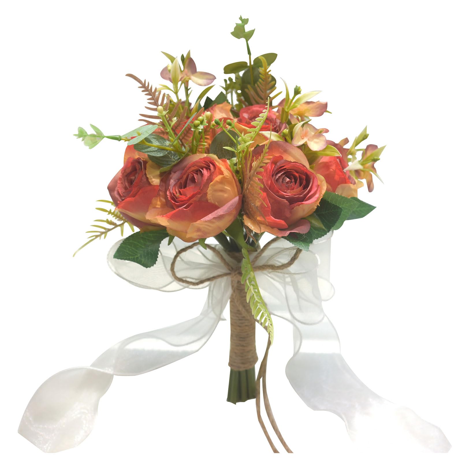 Xinsheinelry Bouquets Artificial Flower Bridal Bouquets for Wedding Table Centerpieces Ceremony Anniversary Photography Wedding Decoration