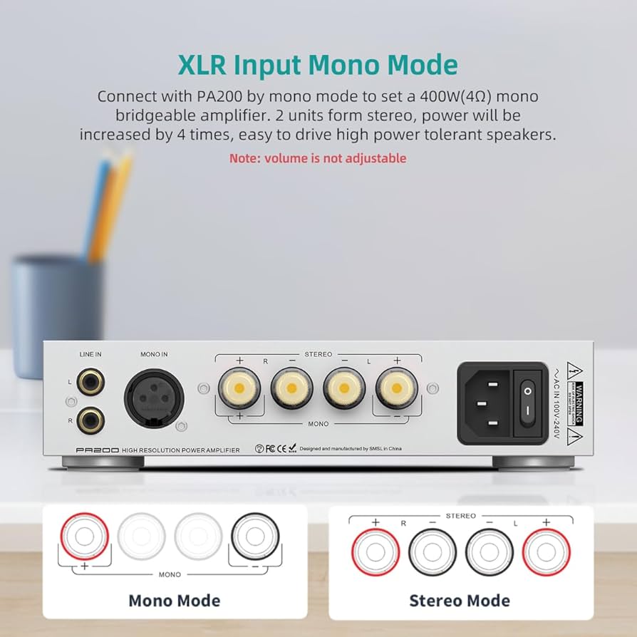 S.M.S.L PA200 高解像度パワーアンプ Amazon.co.jp: S.M.S.L PA200 アンプ パワーアンプ 窒化ガリウム