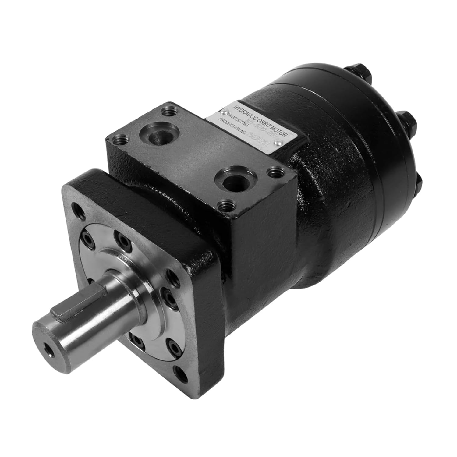 Hydraulic Motor Assembly, 101-1019 1011019 101-1019-009 1011019009 1pcs Hydraulic Gerotor Motor Hydraulic Motor Replacement for Eaton Char-Lynn H Series